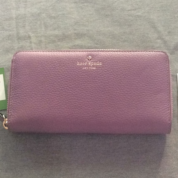 kate spade Bags | Kate Spade Lavender Wallet | Poshmark